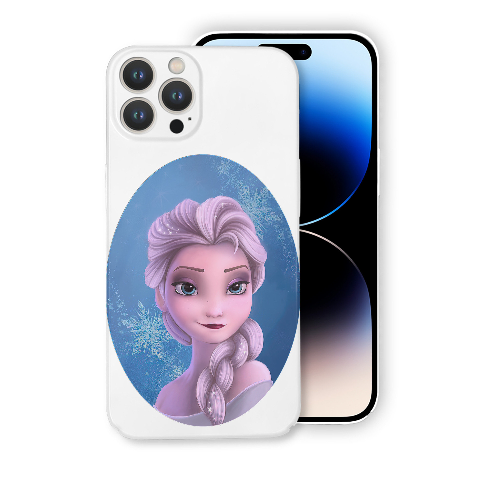 （画像用） アナと雪の女王 アンナ エルサ Frozen Anna Elsa 【iPhone 14シリーズ対応】ハードケース
